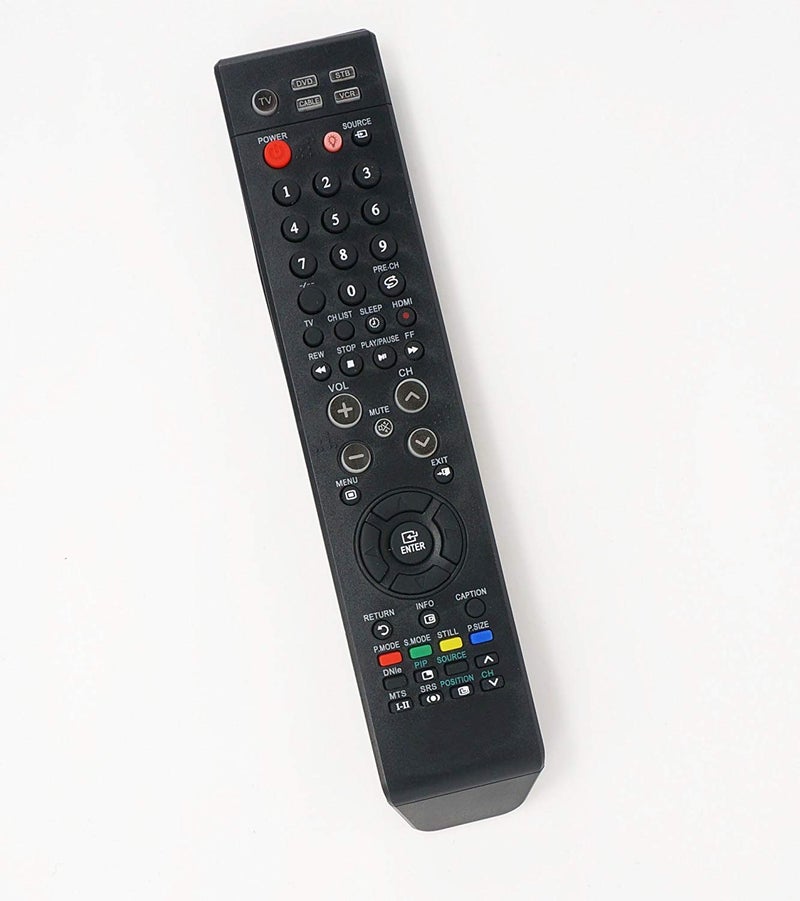 BOMAZ TV Remote Control Replacement for Samsung LCD LED TV BN59-00598A BN59-00599A LN-T2642H LNT2642HX LN-T4642H HP-S4253 LN-T4661F LN-T4042H LN-T4671F LN-T3242H LN-T3232H LN-T3242H/XAC LN-T3242HT - Image 1